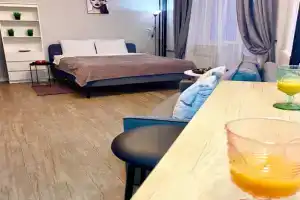 Sovremennaya Studiya V Spalnom Rayone Flat, Chelyabinsk