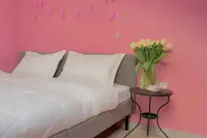 S shikarnym vidom na Olimpiyskiy park Flat, Adler