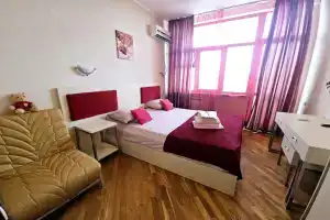 8 Etazh S Kukhney Balkon Vid Na More Golden Holiday Apartments, Sochi