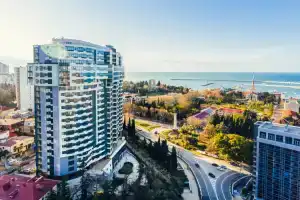 Bolshaya Kvartira Naprotiv Morskogo Vokzala V Zhk Krasnaya Ploschad Flat, Sochi