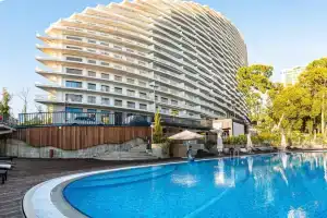 2h-etazhnyj Apartament s Saunoj i Bassejnom v Akter Geleksi 100m2 Apartments, Sochi