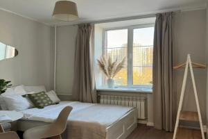 Studiya Komfort24 na VDNKH Dlya 4 Gostey Flat, Moscow