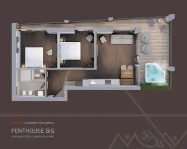 Aquila Dolomites Residence - 58