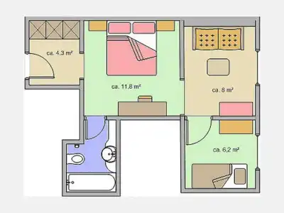 Appartement Roggal - 78