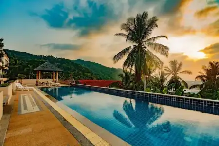Ktv- Sea View Pool Villa in Kata for 10 People Big Buddha Views - 11