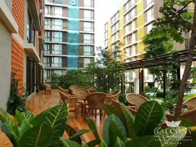 Balcony Courtyard Si Racha & Serviced Apartments - 0