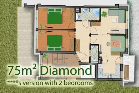 Apart Central – Premium Mountain & Garden - 275