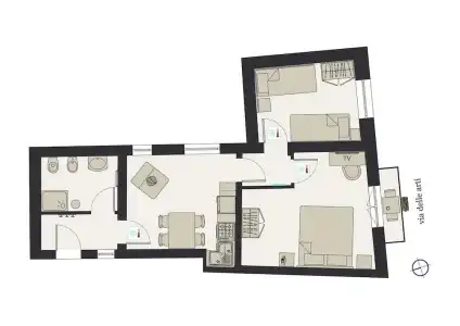 BADIA NUOVA Apart - 253