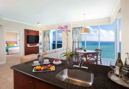 Trump International Beach Resort Ocean View 1,100 sf 1 Bed 1Bth - Privately Owned - 96