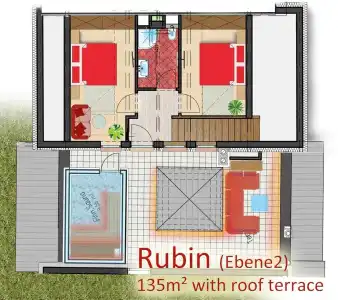 Apart Central – Premium Mountain & Garden - 135