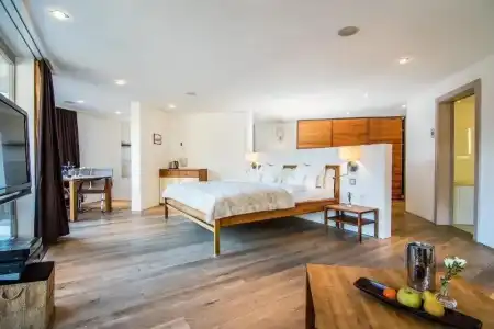 WaldFletschhorn Private Whole in Saas-Fee: 360 Alpine Views & Sauna - 26