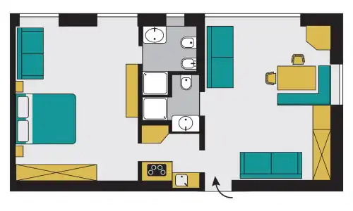 Aquila Dolomites Residence - 18