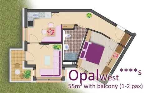 Apart Central – Premium Mountain & Garden - 306