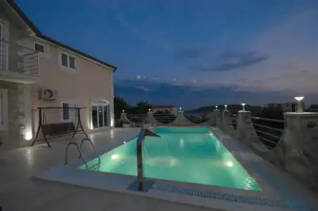 Villa Dragana with Heading Swimming Pool and Parking - 36