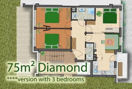 Apart Central – Premium Mountain & Garden - 276