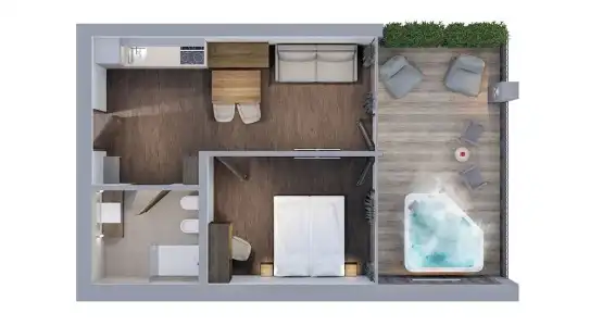 Aquila Dolomites Residence - 48