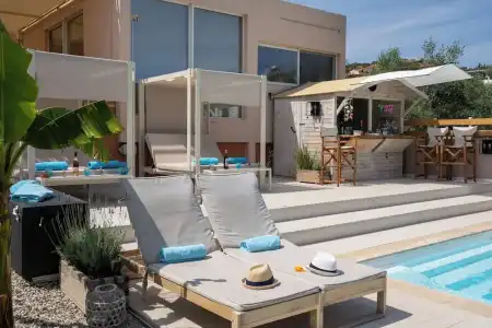 Modular Bungalows With Pool Vravrona Artemis Greece - 16