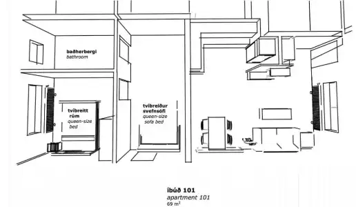 Bakki Apartments & Hostel - 50