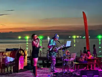 Sunset Beach Resort & Spa- Beachfront Pirate Fire Show - 43