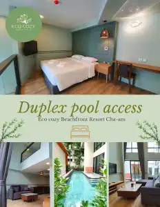 Eco Cozy Beachfront Resort Chaam - 25