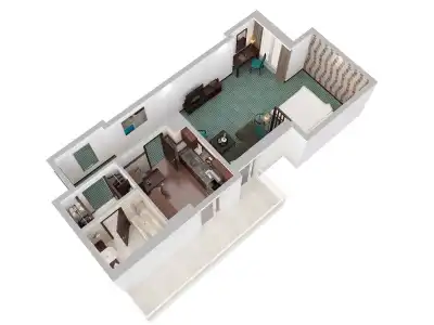 Flora Creek Deluxe Apartments Dubai - 17
