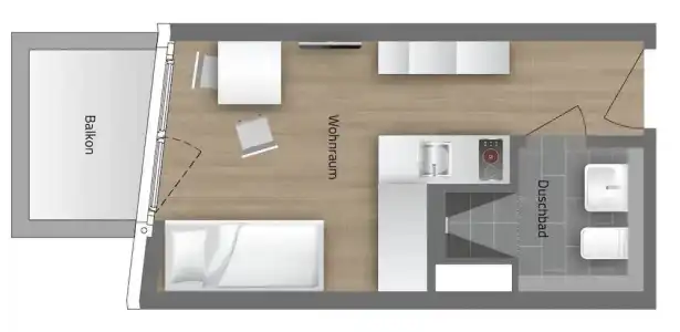 MyRoom - Top Munich Serviced Apartments - 97