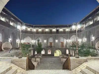 Caravansaray Rashid in Bukhara - 71