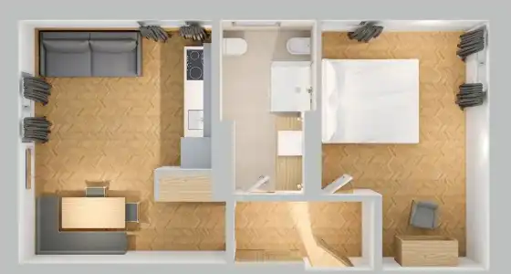 Aquila Dolomites Residence - 192
