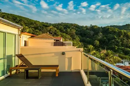 Ktv- Sea View Pool Villa in Kata for 10 People Big Buddha Views - 15