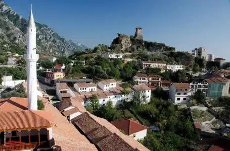 Panorama Kruje View on the Castle and the Old Town - 34