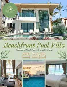 Eco Cozy Beachfront Resort Chaam - 47