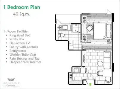 Balcony Courtyard Sriracha & Serviced Apartments (SHA Extra Plus) - 69