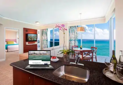 Trump International Beach Resort Ocean View 1,100 sf 1 Bed 1Bth - Privately Owned - 92