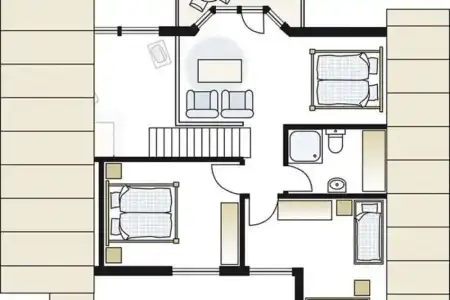 Skandinavisches Ferienhaus in Mirow - 0