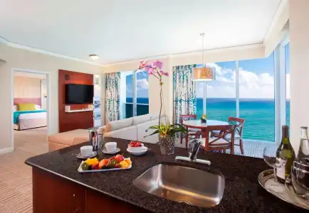 Trump International Beach Resort Ocean View 1,100 sf 1 Bed 1Bth - Privately Owned - 91