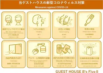 GUEST HOUSE B's Five II - Hostel - 15