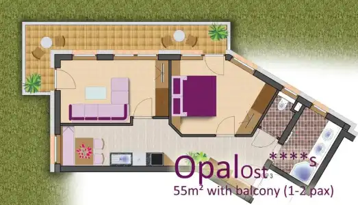 Apart Central – Premium Mountain & Garden - 307