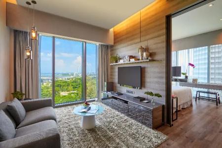 Pan Pacific Serviced Suites Beach Road, Singapore - 79