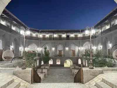 Caravansaray Rashid in Bukhara - 3