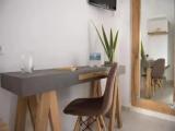 Studio with garden view