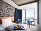 Superior Twin room with balcony and with sea view
