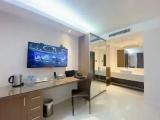 Deluxe Family room with balcony and with pool view