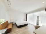 Deluxe Double room with balcony and with garden view