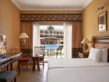 Twin room with pool view