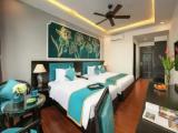 Premium Quintuple room with balcony and with garden view