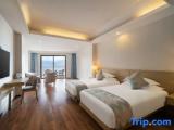 Standard Twin room with balcony and with sunset view