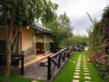 Double Family Suite with balcony and with garden view