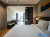 Classic room with partial view