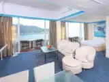 Deluxe Quadruple Family Suite with balcony