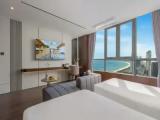 2 Bedrooms Standard Family room with partial ocean view